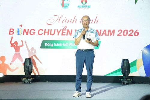 Chủ tịch VFV Dương Mạnh Tiến phát biểu tại sự kiện