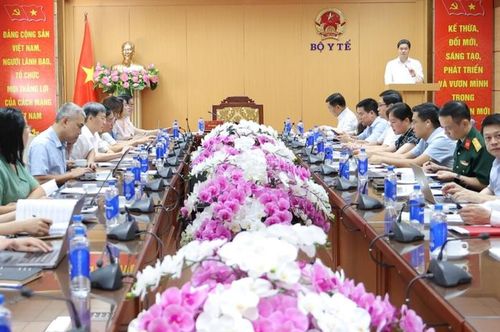 Hội nghị hướng dẫn thi hành một số điều của Luật Phòng bệnh do Bộ Y tế tổ chức. Ảnh: Trần Minh