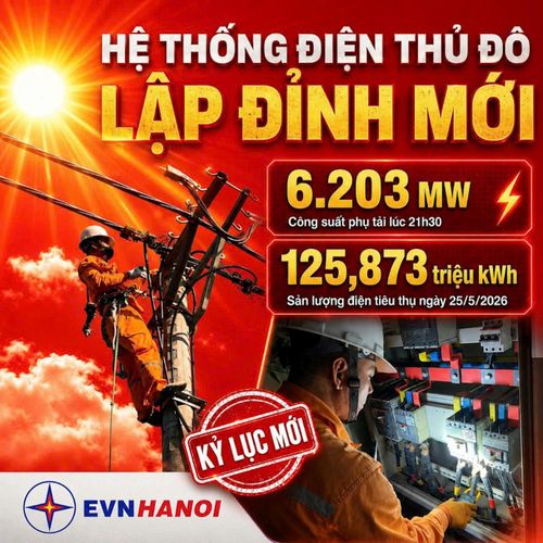 Ngành điện Thủ đô đang nỗ lực các giải pháp để bảo đảm điện trong cao điểm nắng nóng.