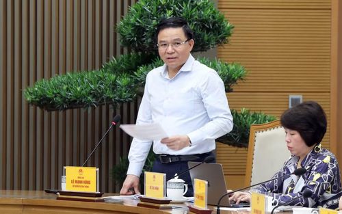 Bộ trưởng Bộ Công Thương Lê Mạnh Hùng. Ảnh: VGP/Phương Nguyên.
