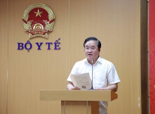 Tiến sỹ Hoàng Minh Đức - Cục trưởng Cục Phòng bệnh (Bộ Y tế). (Ảnh: T.M/Vietnam+)