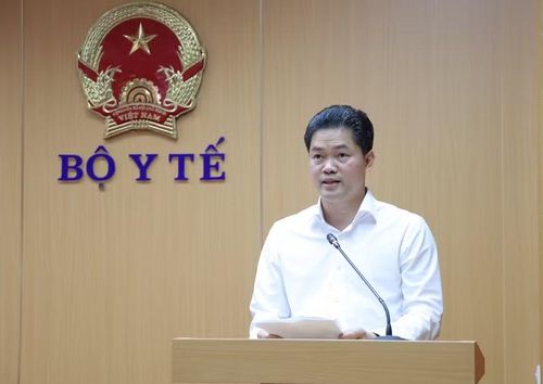 Thứ trưởng Thường trực Bộ Y tế Vũ Mạnh Hà. (Ảnh: T.M/Vietnam+)
