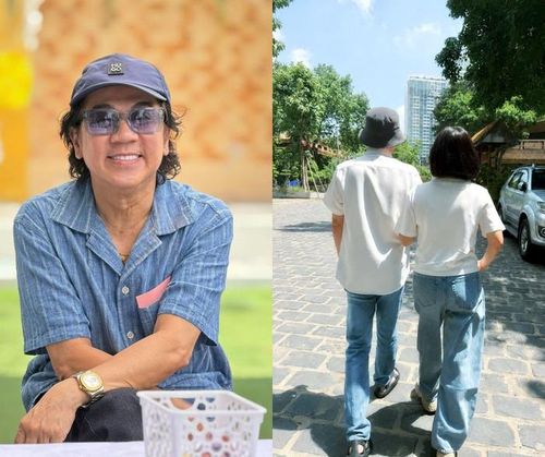 NSƯT Thành Lộc phản ứng hài hước trước khoảnh khắc thân tình của đồng nghiệp.