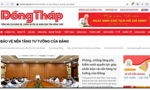 Chuyên mục “Bảo vệ nền tảng tư tưởng của Đảng” trên Báo Đồng Tháp góp phần lan tỏa thông tin tích cực, định hướng dư luận và củng cố “lá chắn mềm” trên không gian mạng.