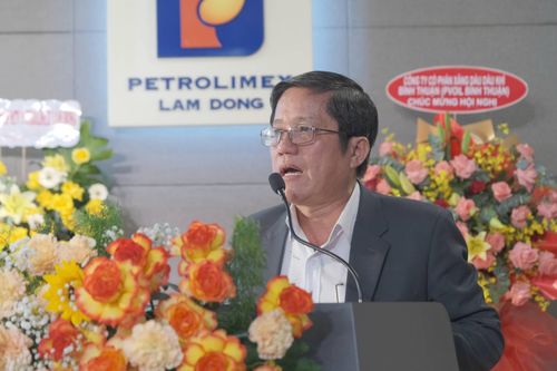 Ông Nguyễn Văn Khánh - Phó Giám đốc Sở Công Thương tỉnh Lâm Đồng phát biểu tại Hội nghị
