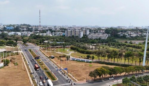 Một góc khu công nghệ cao TP Hồ Chí Minh.