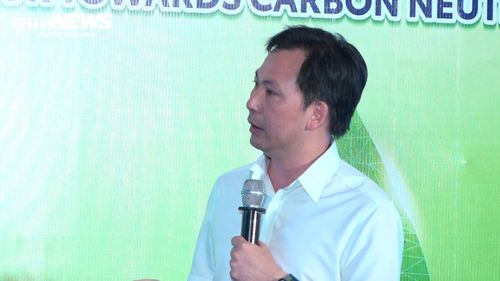 PGS.TS Đàm Hoàng Phúc tại buổi công bố kết quả nghiên cứu năm 2023. (Ảnh: Mạnh Hùng)