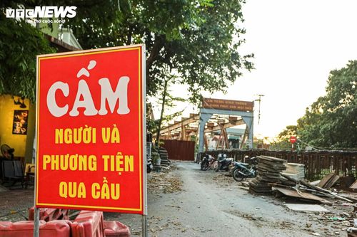 Gần đây nhất, ngày 28/3, toàn bộ phương tiện bị cấm lưu thông qua cầu để phục vụ quá trình sửa chữa kéo dài 60 ngày.