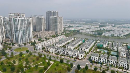 Nhà ở khu đô thị Vin home Ocenpark (xã Gia Lâm, Hà Nội). Ảnh: Quang Thái