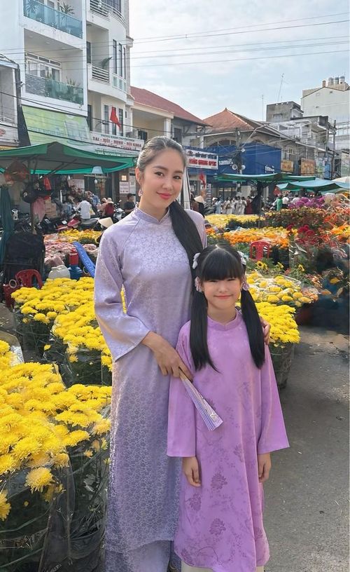 Mỗi lần được khoe con gái, Lê Phương đều tràn ngập cảm giác vui vẻ và tự hào.