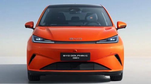  Đầu xe BYD Dolphin G DM-i được trang bị hệ truyền động PHEV. Ảnh: BYD.