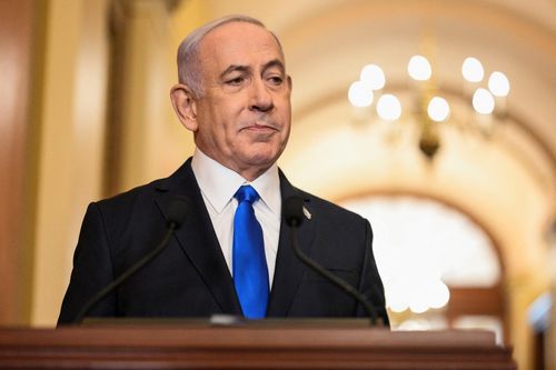 Ông Netanyahu đang chịu nhiều áp lực trước cuộc bầu cử được dự báo sẽ rất cam go đối với ông. Ảnh: Reuters.
