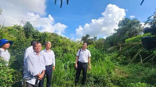 Lãnh đạo tỉnh Vĩnh Long khảo sát vườn chim vạc quý hiếm ông Hai Chìa.