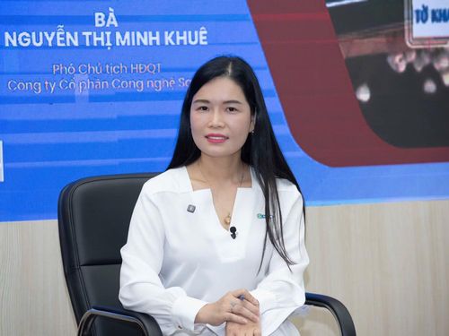 Bà Nguyễn Thị Minh Khuê, Phó Chủ tịch Hội đồng quản trị Công ty Cổ phần Công nghệ Sapo.