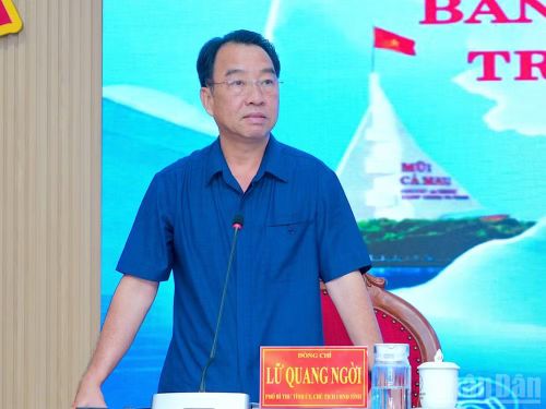 Phó Bí thư Tỉnh ủy, Chủ tịch Ủy ban nhân dân tỉnh Cà Mau Lữ Quang Ngời yêu cầu các cấp, các ngành trong tỉnh tập trung tăng tốc triển khai toàn diện Đề án "Hỗ trợ sinh kế giai đoạn 2025-2027”.