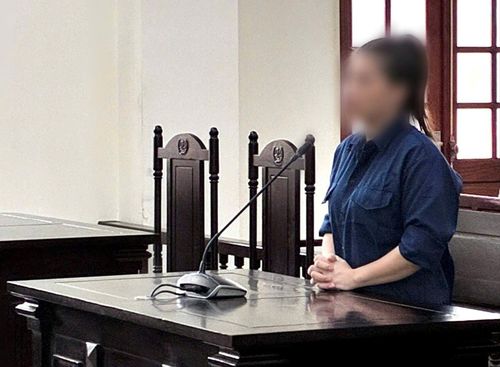 Bị cáo Thái Mộng Cầm.