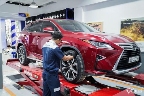Lốp xe cần được chăm sóc định kỳ tại những cơ sở uy tín. Ảnh: Hoàng Hiệp