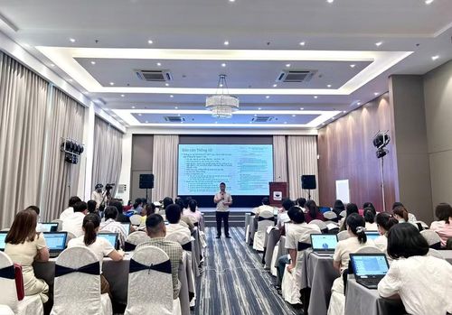 Quang cảnh lớp tập huấn. Ảnh: Thu Phương