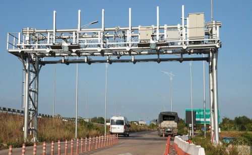 Xe ra vào các điểm thu phí đã ổn định, thuận lợi.
