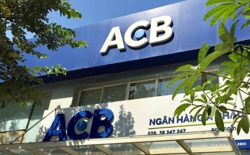 Lợi nhuận ACB tiếp tục tăng trưởng.