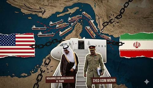 Các nỗ lực ngoại giao của Pakistan và Qatar đang tạo ra một cây cầu hòa đàm tuy mong manh nhưng rất quý giá. Đồ họa: Gemini.
