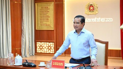 Chủ tịch UBND TP Hồ Chí Minh Nguyễn Văn Được phát biểu tại buổi lễ.