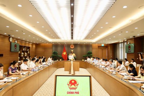 Quang cảnh cuộc họp. Ảnh: Lâm Khánh