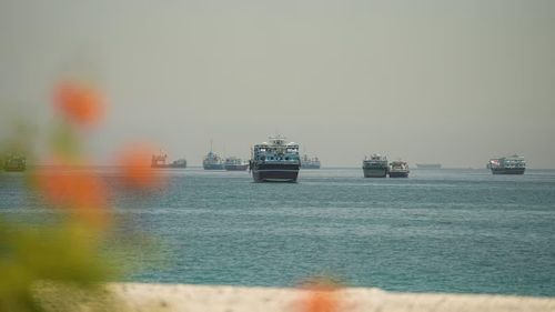  Mỹ và Iran đang thảo luận về bản ghi nhớ liên quan tới lưu thông eo biển Hormuz. Ảnh: Reuters. 
