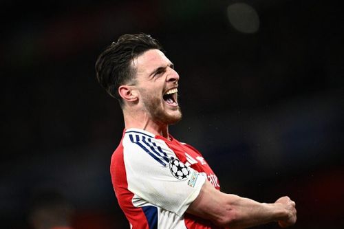 Rice sẽ phải gánh vác hàng tiền vệ Arsenal.