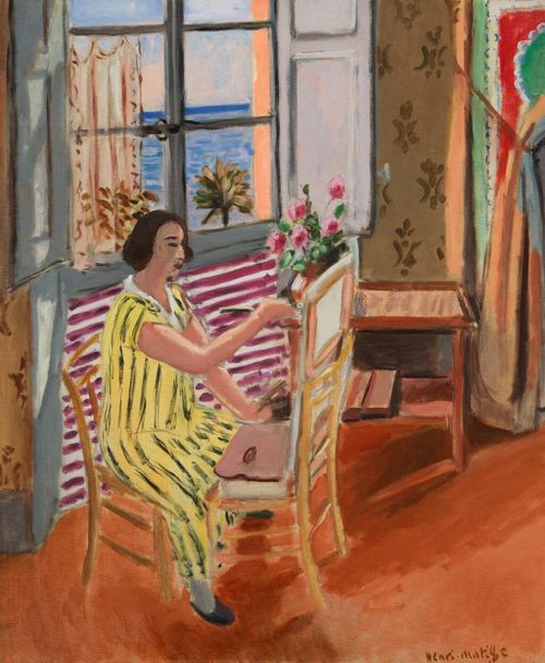 Bức tranh La Seánce du matin (1924) được nam ca sĩ người Đài Loan mua với giá 20 triệu USD. Ảnh: Sotheby’s.