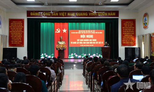 Quang cảnh hội nghị.