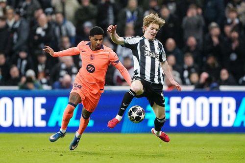 Anthony Gordon sẽ lấy chỗ của Rashford ở Nou Camp mùa tới - Ảnh: PA