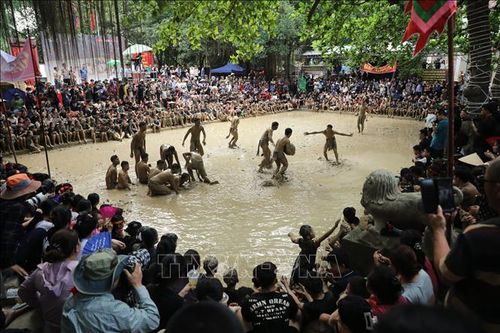 Toàn cảnh trận đấu.