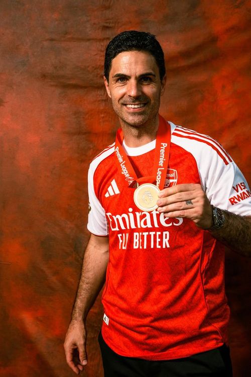 Arteta đang đứng trước cơ hội viết lại lịch sử cho Arsenal khi đội bóng thành London chuẩn bị bước vào trận chung kết Champions League lớn nhất dưới triều đại của ông trước PSG đầy bản lĩnh. Ảnh: Arsenal