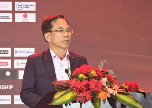 Ông Nguyễn Thanh Hồng, Giám đốc Sở Khoa học và Công nghệ TP. Đà Nẵng, phát biểu tại buổi bế mạc Diễn đàn.
