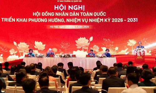 Toàn cảnh hội nghị tại điểm cầu Trung ương.