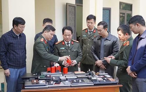 Phòng An ninh mạng và phòng, chống tội phạm sử dụng công nghệ cao Công an tỉnh Thanh Hóa lập nhiều thành tích, chiến công xuất sắc.