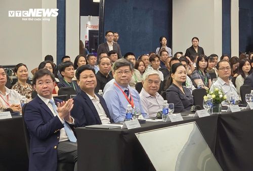 Các đại biểu tham dự Phiên toàn thể Diễn đàn cấp cao Chuyển đổi số Việt Nam - châu Á 2026, ngày 28/5.