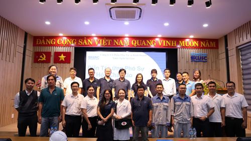 Lực lượng tham gia diễn tập.