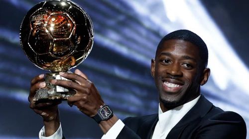  Ousmane Dembele hiện là người giành Quả bóng Vàng gần nhất. 