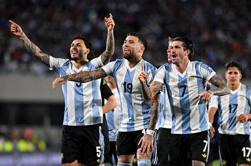Argentina có dàn sao trải đều ở các tuyến. Ảnh: Reuters