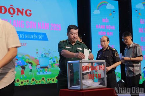 Các cơ quan đơn vị tham gia đóng góp ủng hộ Quỹ Bảo trợ trẻ em tỉnh Lạng Sơn năm 2026.