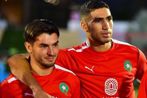 Diaz và Hakimi giúp cánh phải của Morocco trở nên lợi hại.