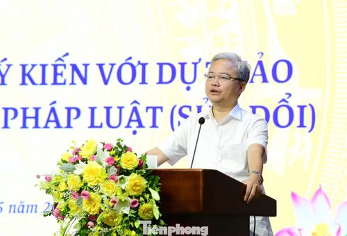 Ông Nguyễn Quang Thái phát biểu tại chương trình. Ảnh: Xuân Tùng