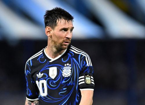 Bóng đá giao hữu quốc tế - Argentina gặp Zambia - sân La Bombonera, Buenos Aires, Argentina - ngày 31/3/2026. Lionel Messi của tuyển Argentina phản ứng trong trận đấu. Ảnh: Reuters.