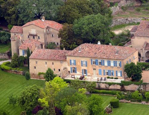 Điền trang rượu vang Château Miraval.