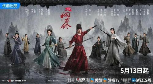 Dương Dương và Chương Nhược Nam tạo nên chuyện phá án kiếm hiệp trong Vũ Lâm Linh. Ảnh: Youku