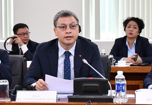 Ông Tô Ngọc Sơn - Phó Vụ trưởng Vụ Phát triển thị trường nước ngoài. Ảnh: Thanh Minh.