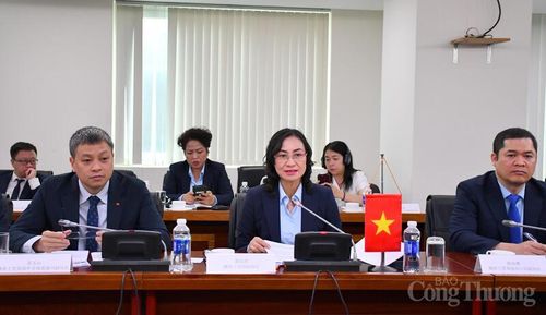 Thứ trưởng Bộ Công Thương Phan Thị Thắng. Ảnh: Thanh Minh.