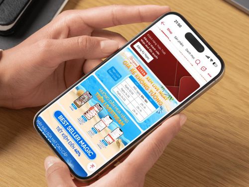 Magic Việt Nam Store tăng cường livestream trên Shopee Live, tối ưu hiển thị - hoạt động trong chiến lược phát triển gian hàng được áp dụng sau khi tham gia đào tạo của Shopee. Ảnh: Shopee.